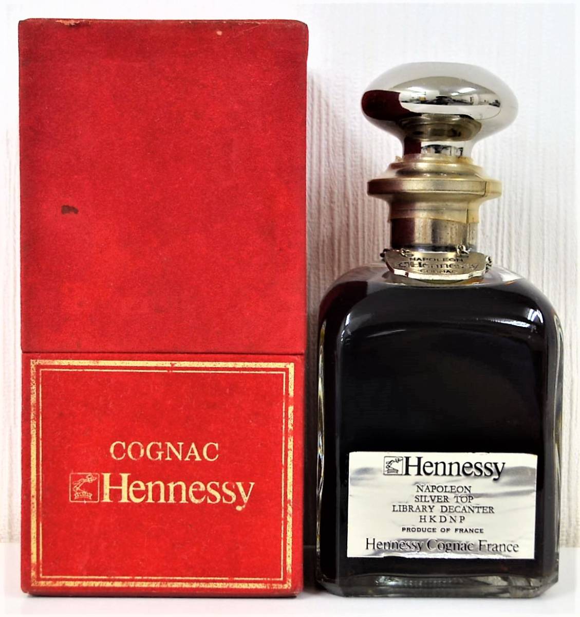 1☆【古酒】 Hennessy NAPOLEON SILVER TOP ヘネシー ナポレオン