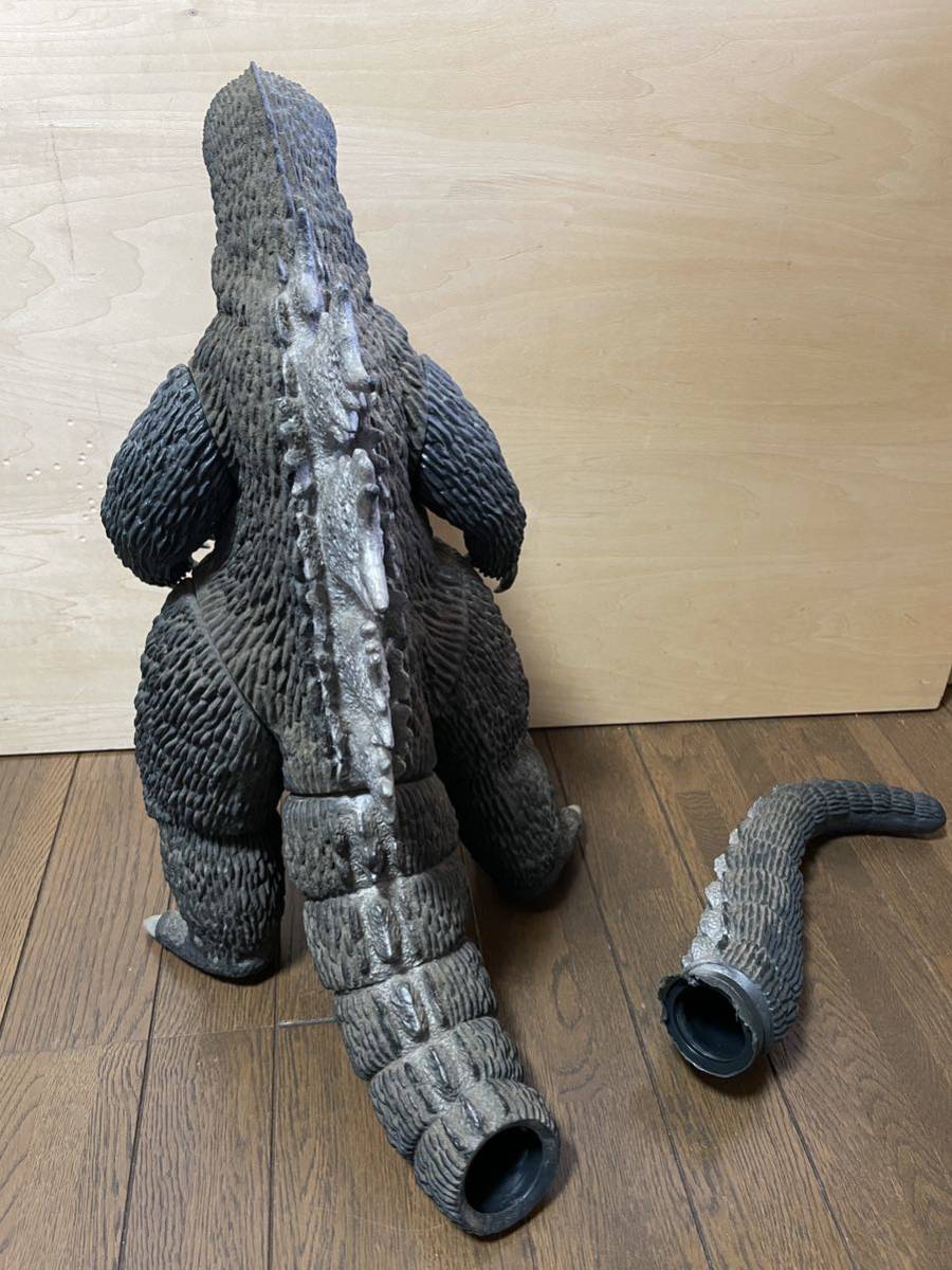 ジャンク ゴジラ ソフビ フィギュア 指人形 消しゴム ポピー バンダイ