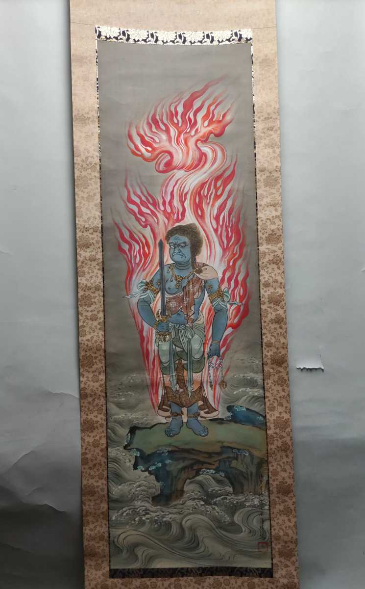 2026年最新Yahoo!オークション 共箱 -不動明王(掛軸)の中古品・新品・未 仏画 不動明王の中古品・新品・未 掛け軸 -掛け軸 年中掛け 厄除け 不動明王像 楽恵作 美品 - Yahoo!オークション 不動明王像（黄不動）〉京都便利堂オンラインショップ 宮本武蔵名品