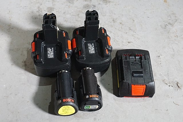 【SALE，正規品】 BOSCH ボッシュ 18V 14.4V 10.8V 充電式バッテリー 工具 まとめ売り 5個 型番不明 ジャンク品(電動工具)｜売買されたオークション情報、yahooの商品情報をアーカイブ公開 - オークファン その他