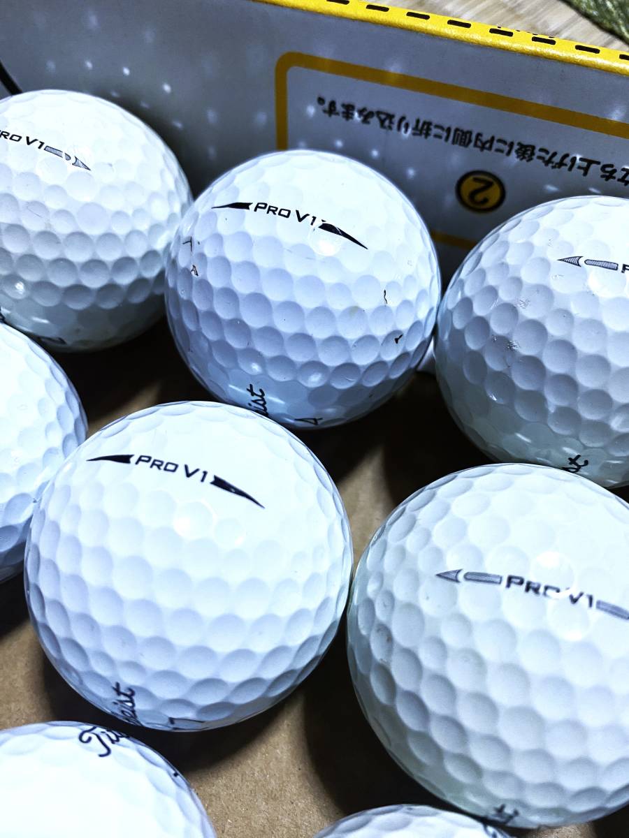 ☆特Aランク、ロゴ、マジック無し☆ タイトリスト Titleist PRO V1 24