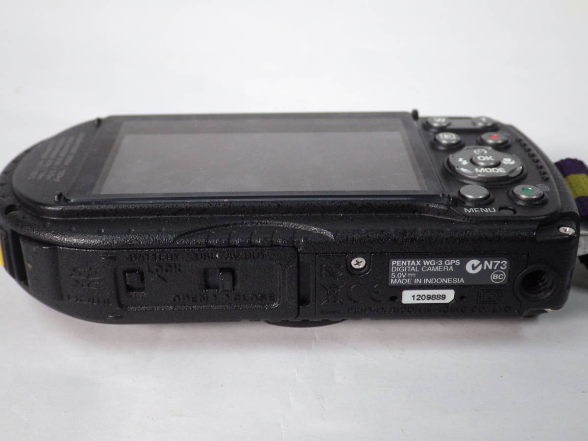 PENTAX Optio WG-2 GPS 本体 動作確認済 バッテリー2個付 .com