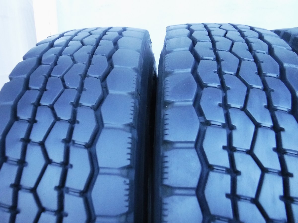 ★225/80R17.5，123/122L ダンロップ DECTES SP670!!☆極上深溝!!最大13mm!!ミックスタイヤ!!◇ライトトラック用に!!☆4本セット価格!!_Y09