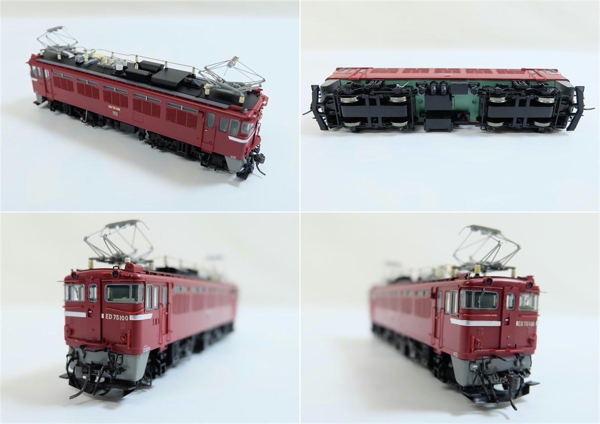 1円一般中古TOMIX トミックス⁄国鉄 ED75形 電気機関車 ひさし付き