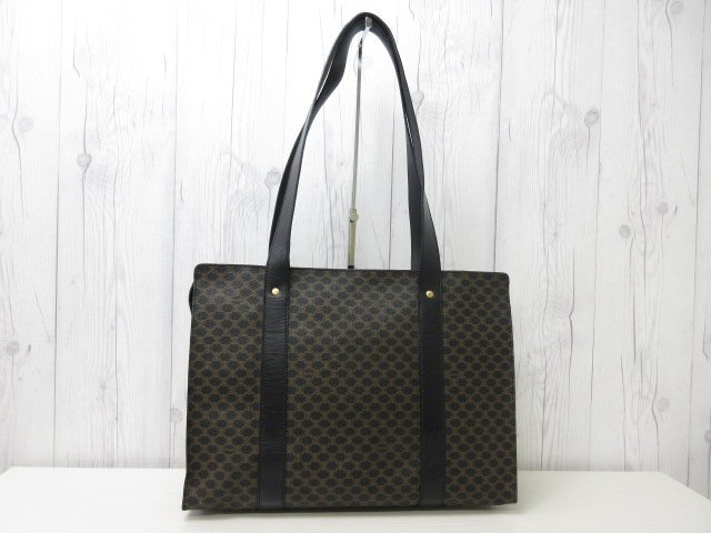 極美品 CELINE セリーヌ ヴィンテージ マカダム柄 トートバッグ