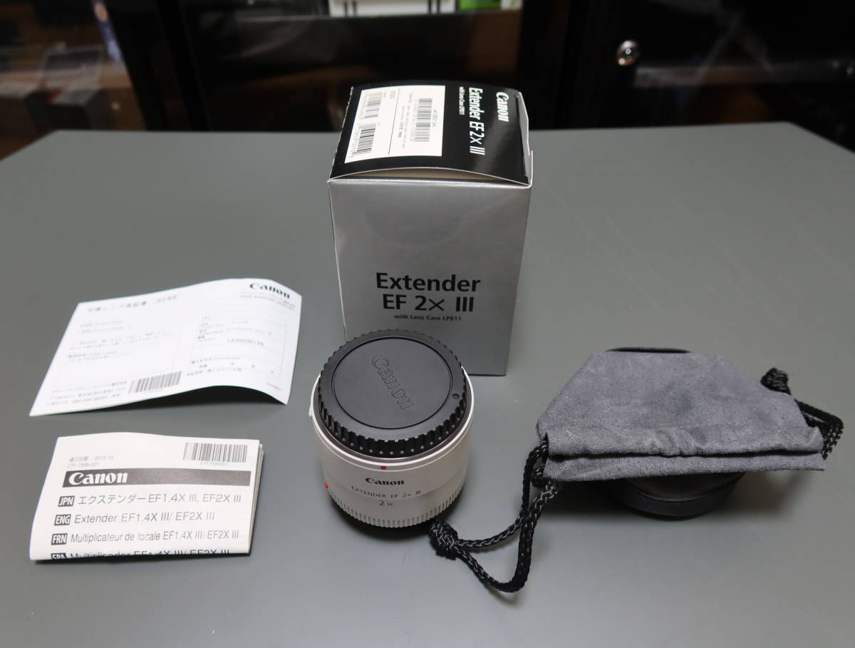 キヤノン エクステンダー EF2x Ⅲ Canon III エクステンダー