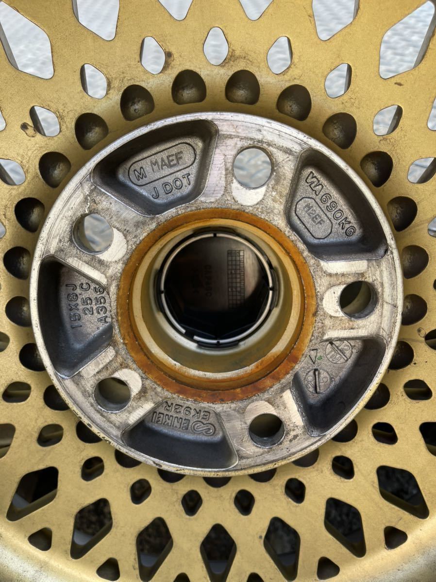 エンケイ92ネオクラシック8J PCD114.3 希少 美品 Yahoo!オークション