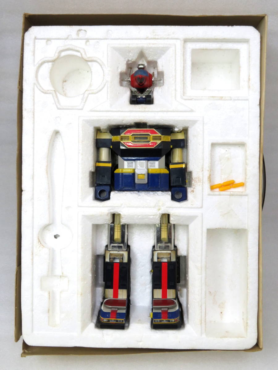 送料込み BANDAI 科学戦隊ダイナマン DX超合金 ダイナロボ / バンダイ