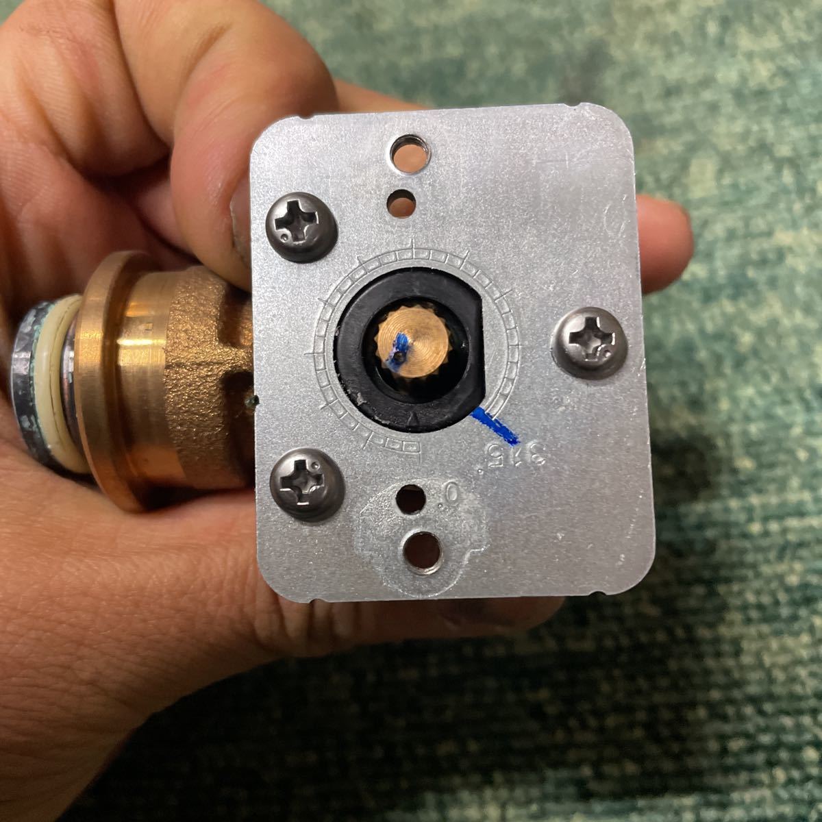 ジャンク 三菱電機 ヒートポンプ給湯機 SRT-HPT372CF 給湯用 混合弁 