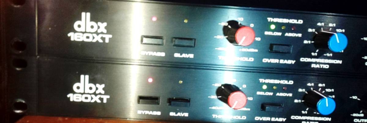 dbx 160XT コンプレッサー リミッター COMPRESSOR LIMITER DBX 160 XT