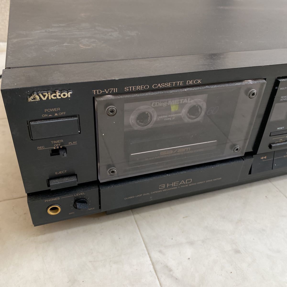 Victor ビクター TD-V711 カセットデッキ 【公式通販】