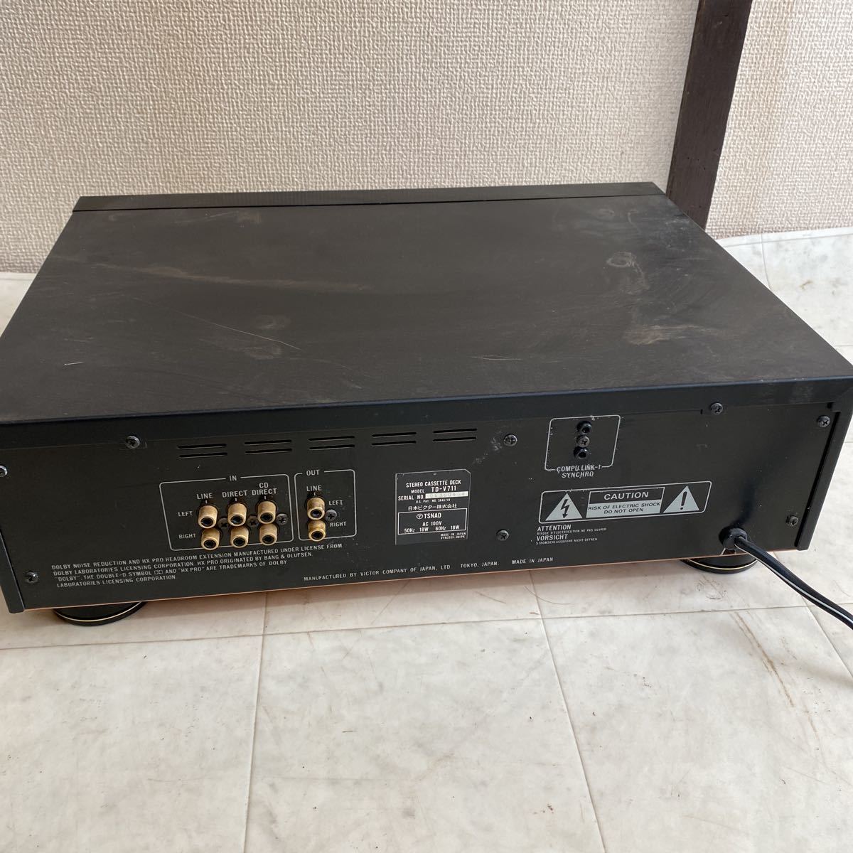 Victor ビクター TD-V711 カセットデッキ 【公式通販】