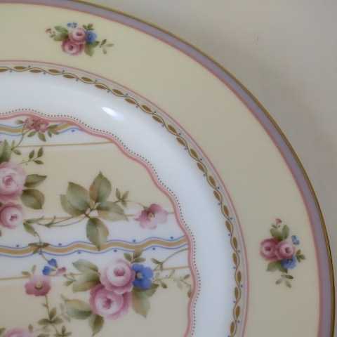 ノリタケNoritake ケーキ皿セット ローズパティオ 大1(径27cm) 小5