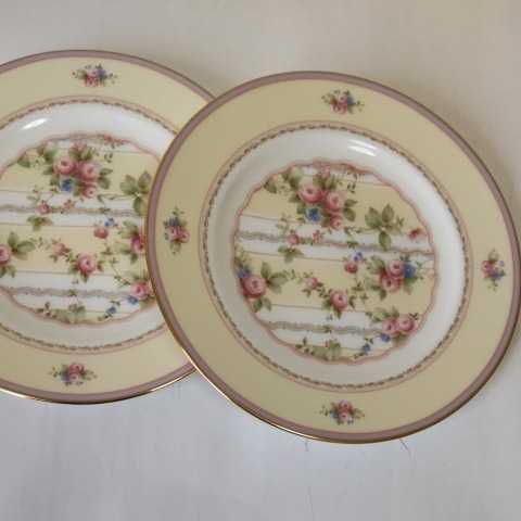 ノリタケNoritake ケーキ皿セット ローズパティオ 大1(径27cm) 小5