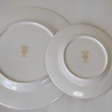 ノリタケNoritake ケーキ皿セット ローズパティオ 大1(径27cm) 小5