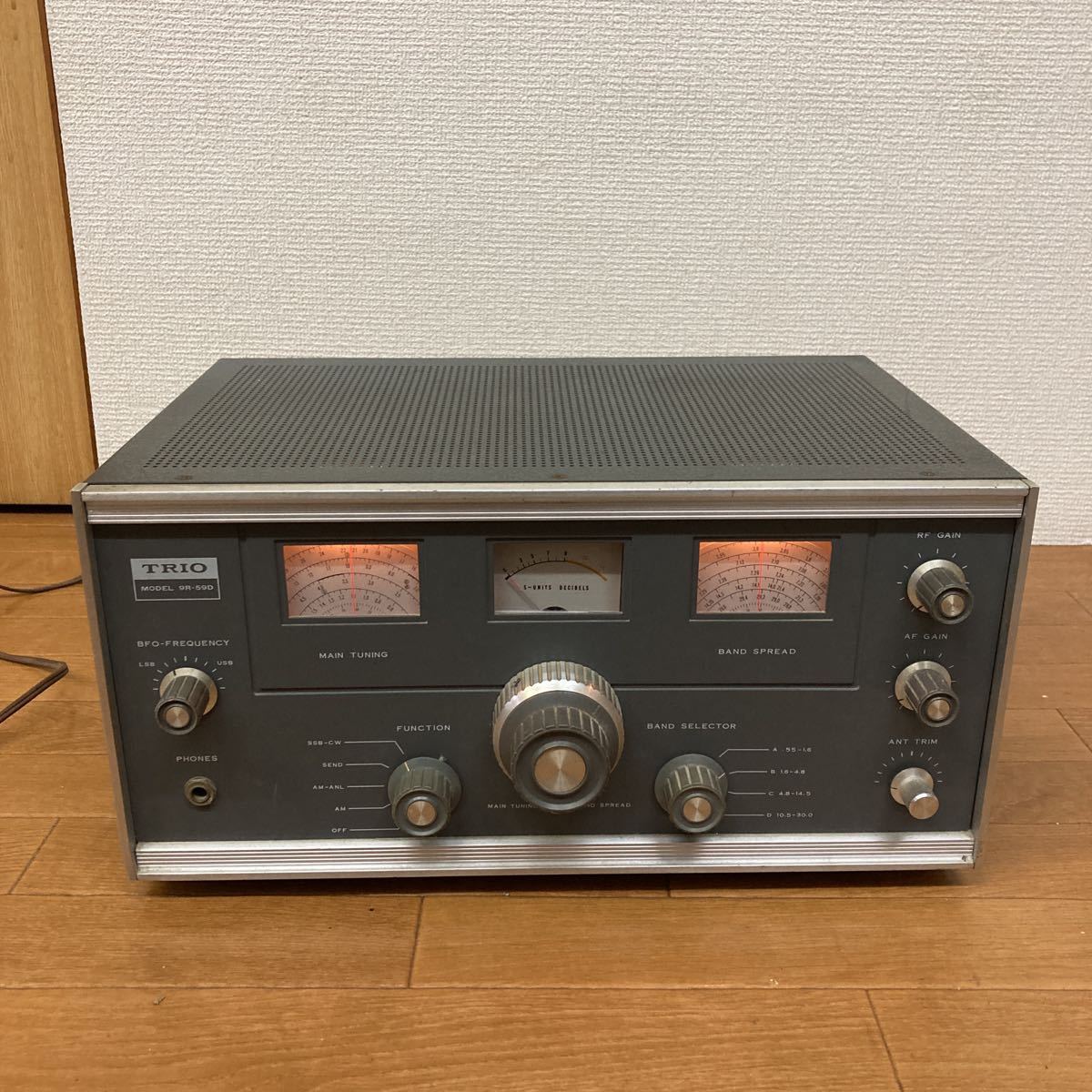 TRIO 9R-59D 受信機 本体 TRIO 通信型受信機 9R-59D TRIO 9R-59D