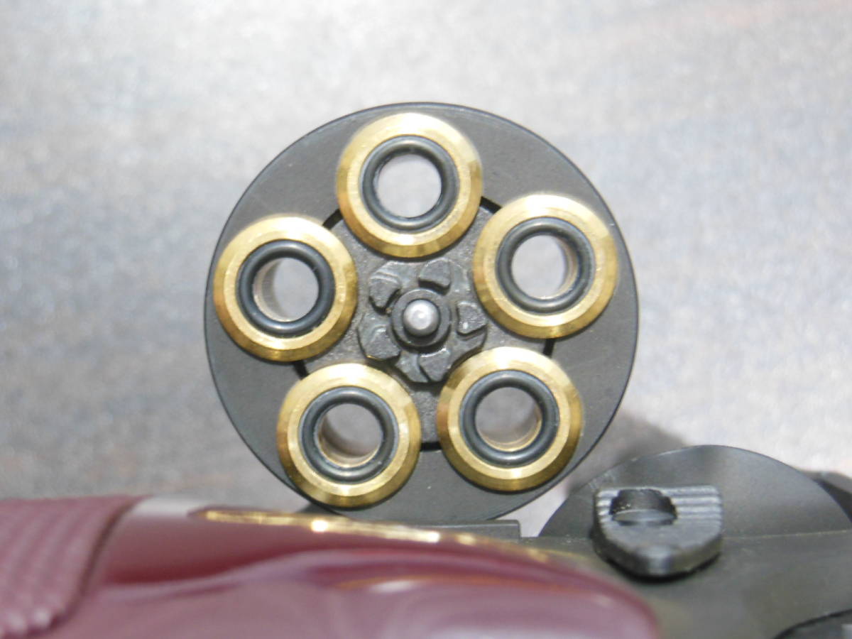 苔*夏様 マルシン ポリスリボルバー 8mmBB弾 ガスガン　ジャンク 2F ガスガン 8mm BB弾 ポリスリボルバー 3inch マルシン ジャンク