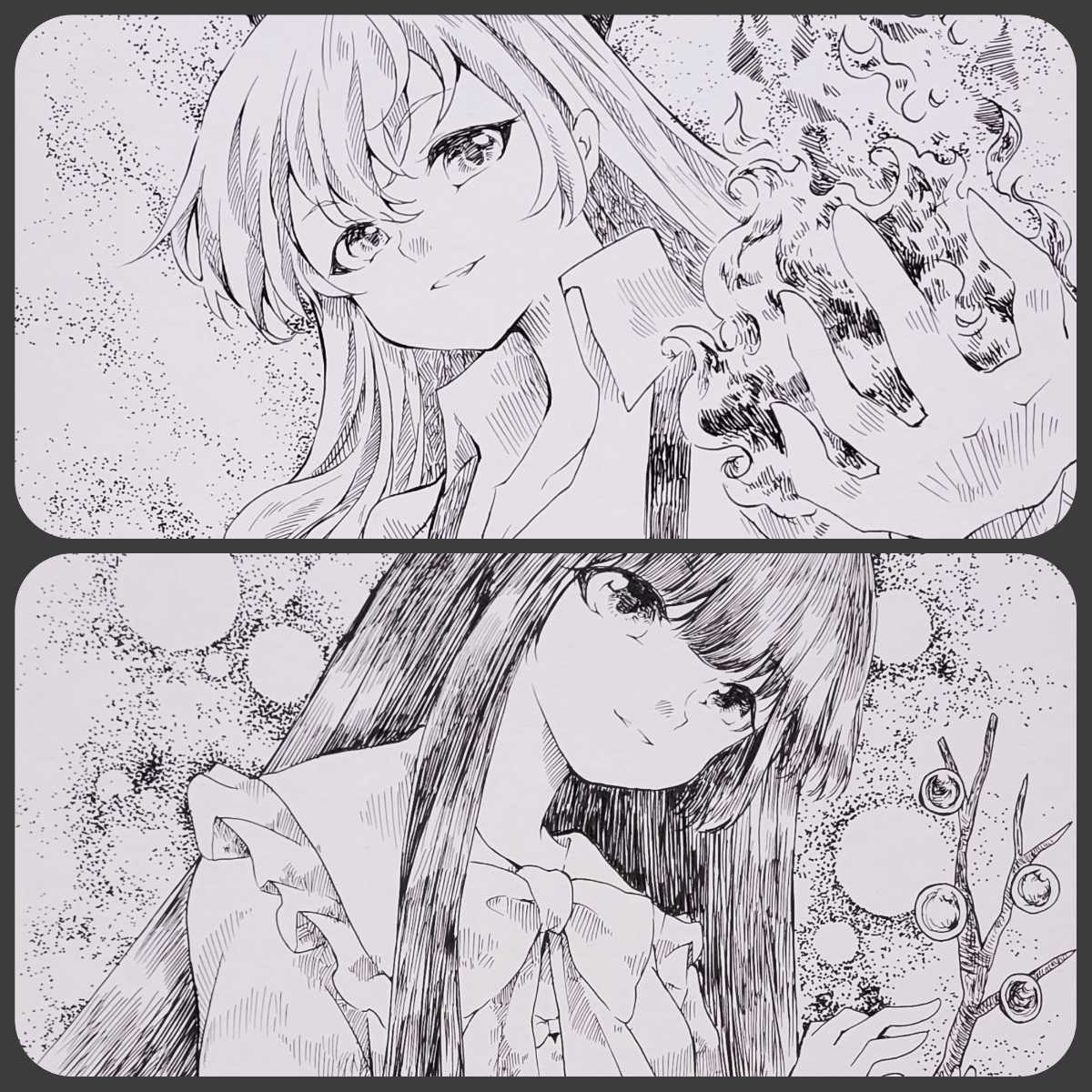 最新作，人気SALE 手描きイラスト ◇ オリジナル 押しかけエルフさん