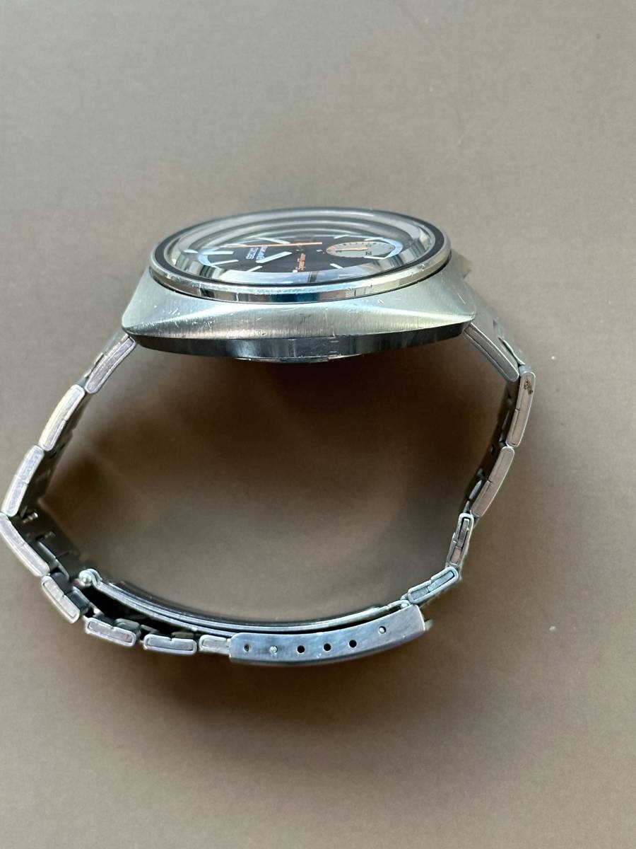 稼動品 セイコー ファイブスポーツ スピードタイマー 自動巻 クロノ