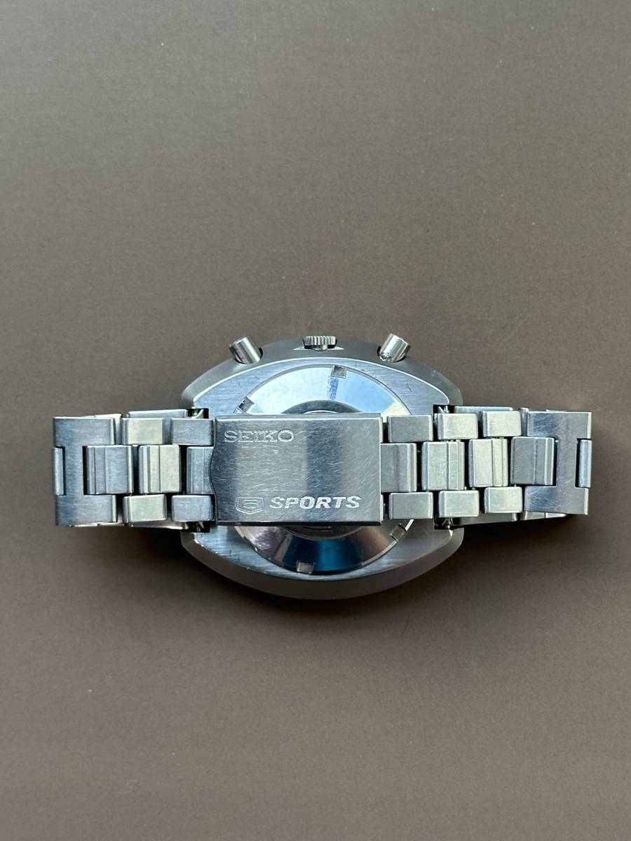 SEIKO 5スポーツSpeedTimer6139-7020 ジャンク品 稼動品 セイコー ファイブスポーツ スピードタイマー 自動巻 クロノ