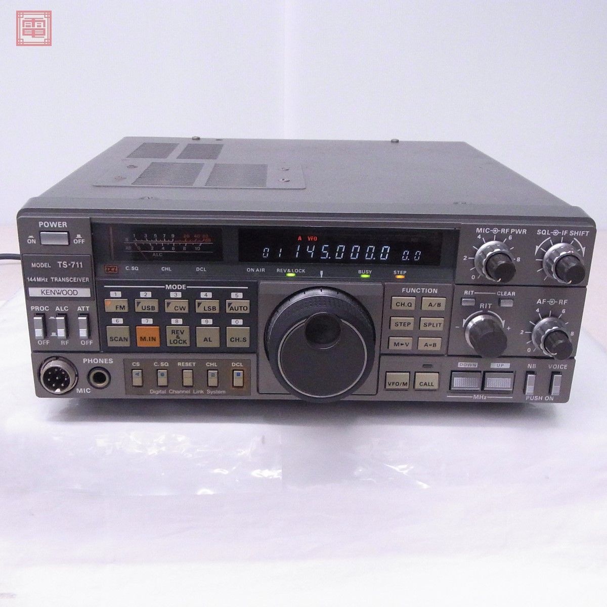 ケンウッド TS-711固定機 144MHZ10W ケンウッド TS-711 144MHz