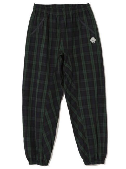 アンダーカバー 21SS ナイロントラックパンツ ブラックウォッチ 3