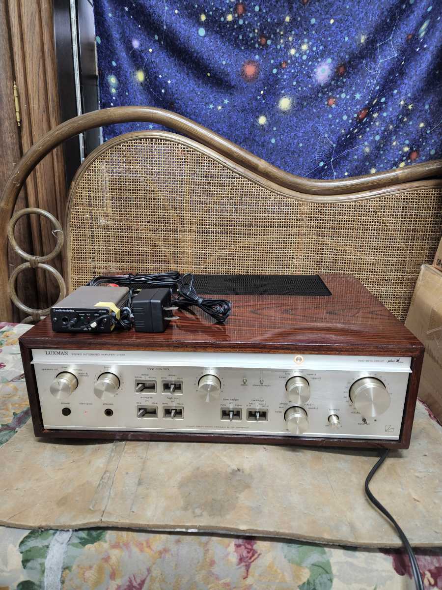 フルレストア！極上格安！完動超美品！LUXMANプリメインアンプL-48X改