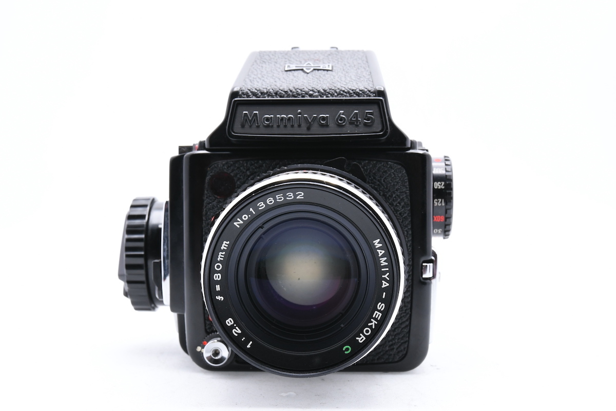 Mamiya M645 + MAMIYA-SEKOR C 80mm F2.8 マミヤ 中判 フィルムカメラ