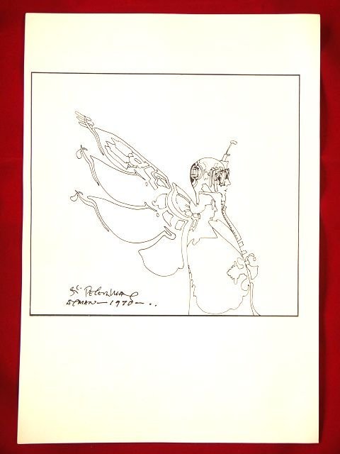 レア☆1970年代 ピーターマックス ビンテージ ポスター 絵画 アート