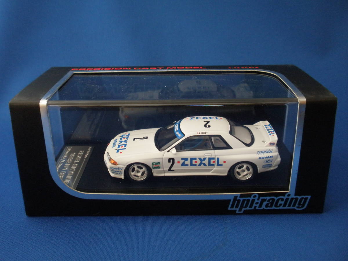 hpi・racing 1/43 ゼクセル スカイライン ZEXEL SKYLINE 1992 N1（#2