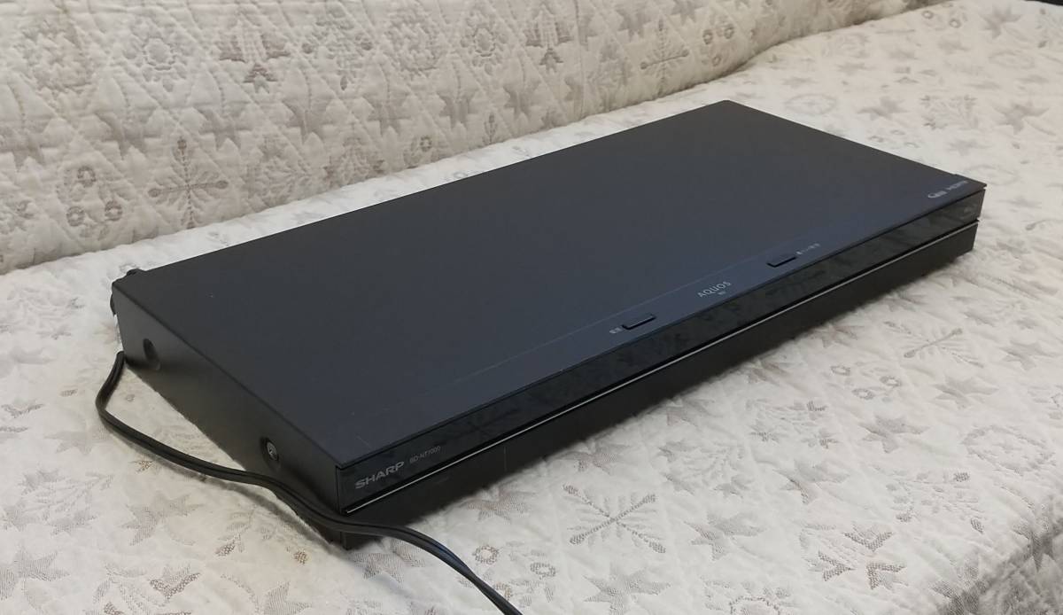 285】中古品 2016年製 SHARP BDレコーダー BD-NT1000