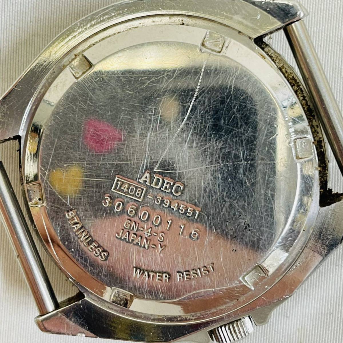 稼働品 CITIZEN ベガ VEGA ダイバー 1408-394551 メンズ腕時計 