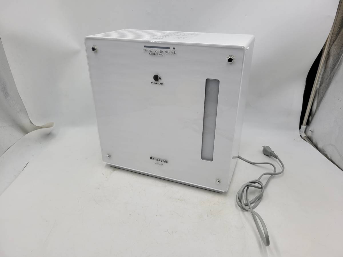 動作品】 Panasonic/パナソニック FE-KXU07 ヒーターレス気化式 加湿器