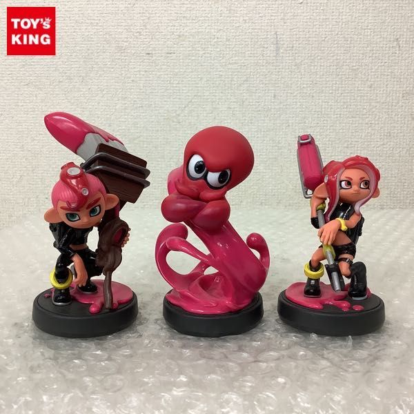 amiibo スプラトゥーン アミーボ スプラトゥーンセット 非常に良い