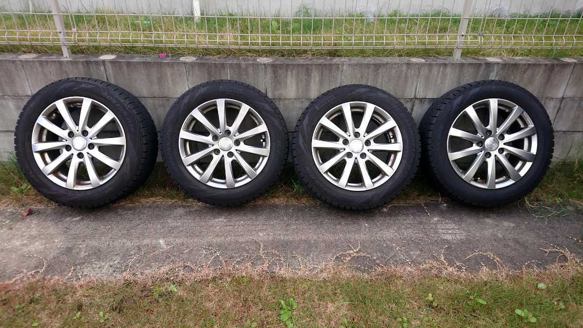 バリ山　VWゴルフ　トゥーラン Audi　A3用スタッドレスteam sparco BALLAREホイール　ピレリ　アイスアシンメトリコ