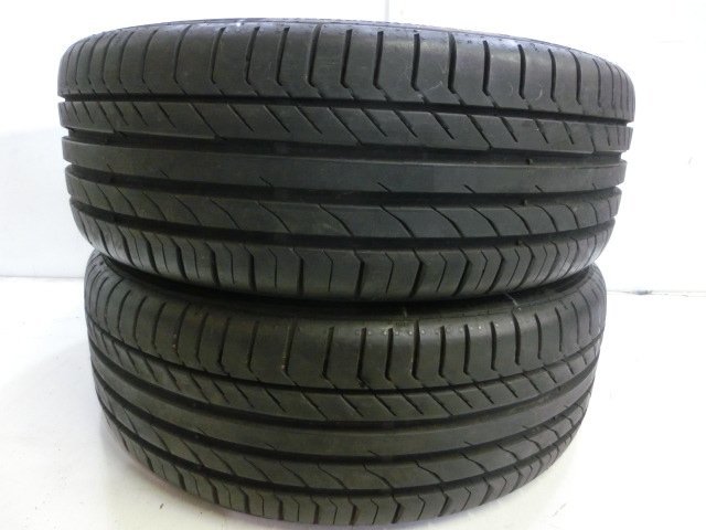 K20-1419 深溝 中古タイヤ コンチネンタル Conti Sport Contact 5 195