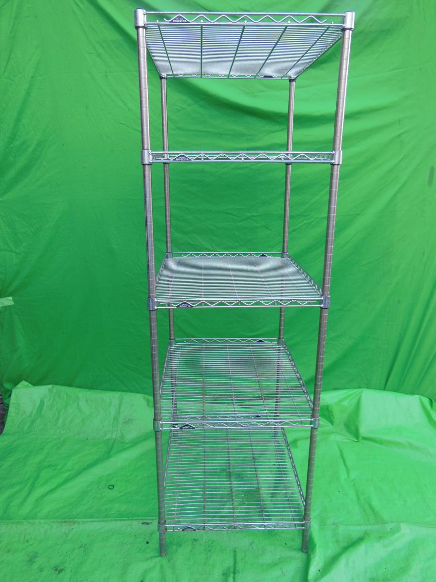 hf221210-012Z HOME ERECTA 幅61 奥行75 高さ189 メタルラック 中古