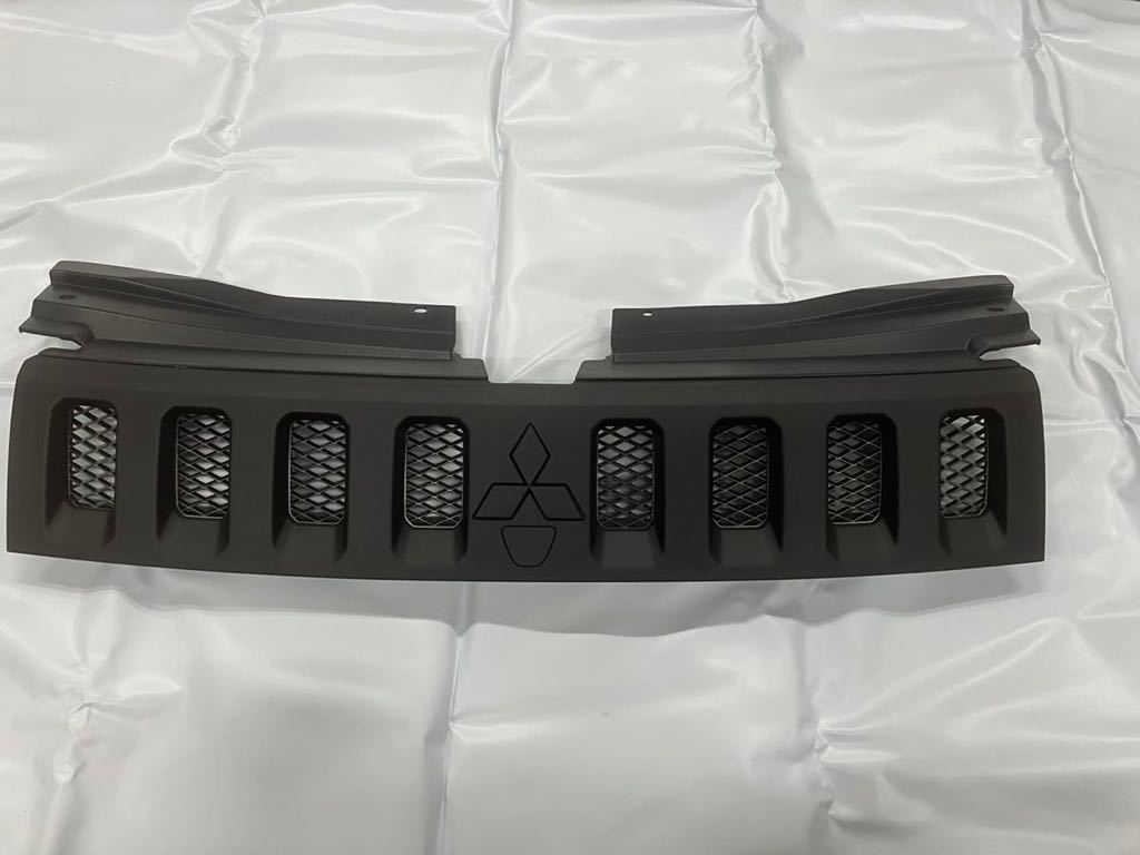 三菱 デリカ D5 DELICA フロント グリル マットブラック チッピング