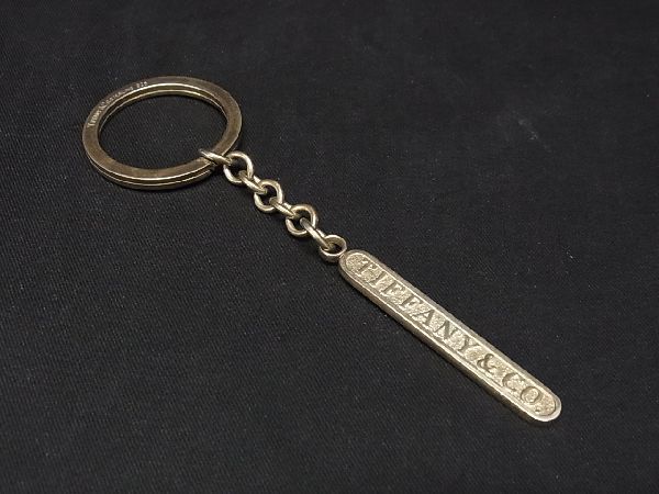【超激得，本物保証】 1円 TIFFANY＆Co. ティファニー プレートバー SV925 キーホルダー バッグチャーム レディース メンズ シルバー系 AD7424CM(ティファニー)｜売買されたオークション情報、yahooの商品情報をアーカイ ティファニー