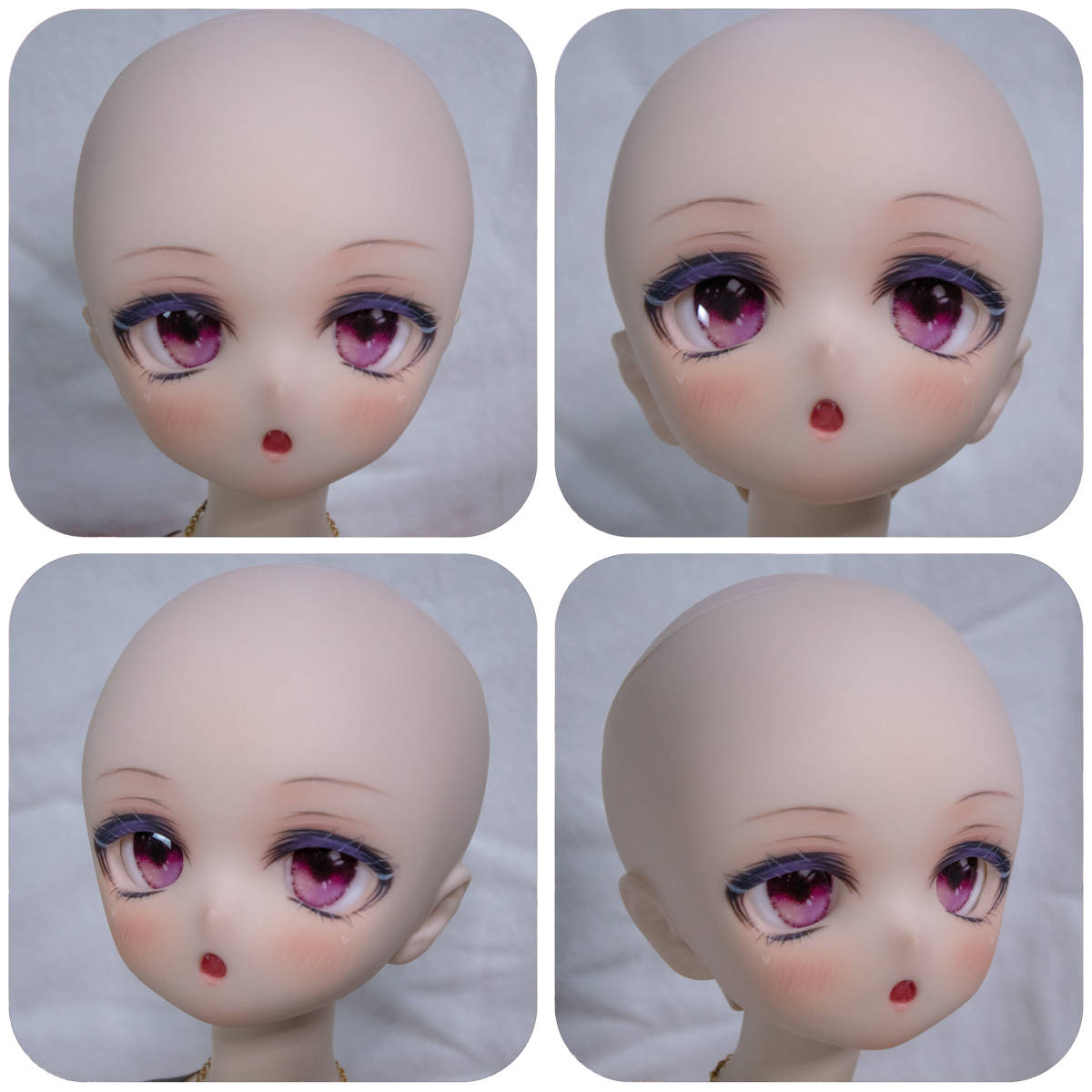 Aoi＊葵 DDH01 セミホワイト SW肌 カスタムヘッド + 碁石アイ DDH-01