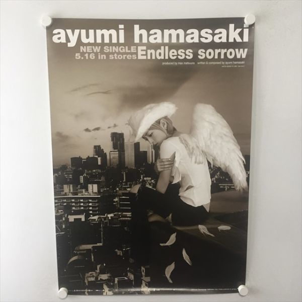 【お得，低価】 A60365 浜崎あゆみ Endiess sorrw 告知 B2サイズ ポスター 送料350円 5点以上同梱(ポスター)｜売買されたオークション情報、yahooの商品情報をアーカイブ公開 - オークファン その他