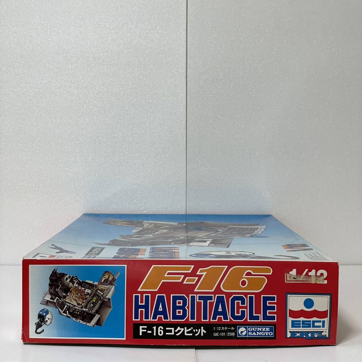 未組立品】ESCI エッシー F-16 コックピット COCKPIT 1/12 HABITACLE