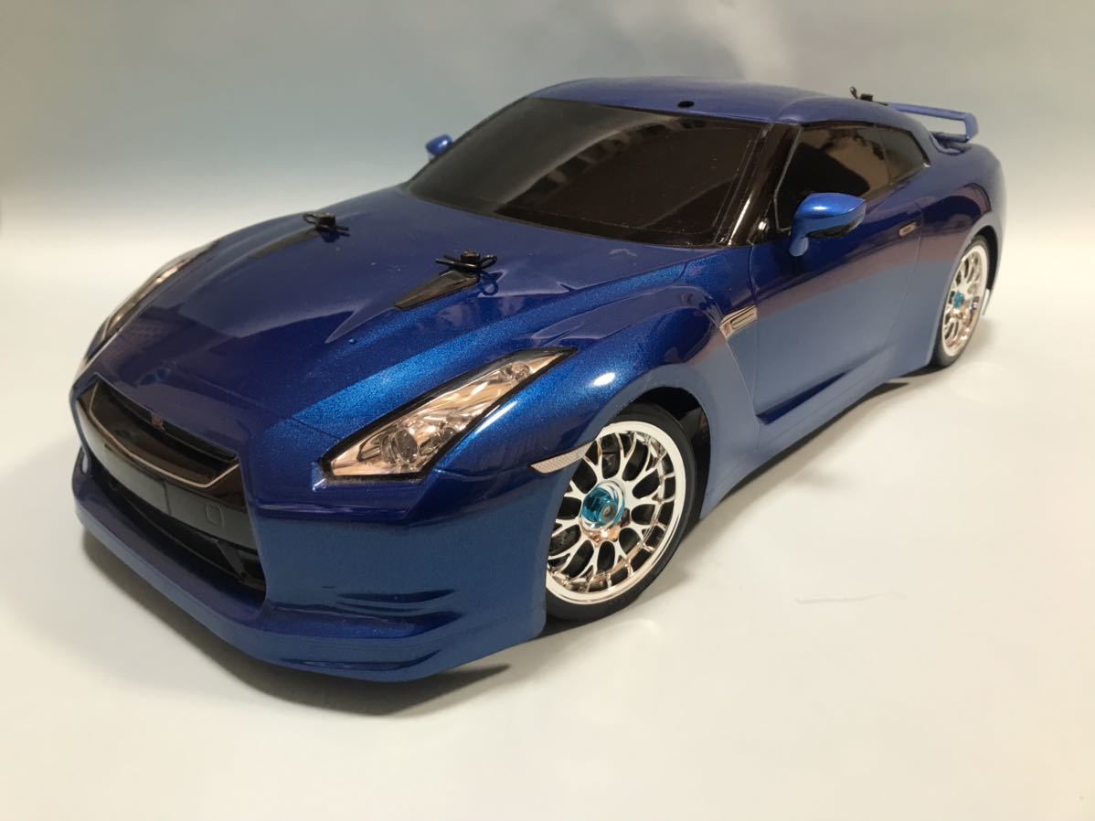 タミヤ TT-01 D TYPE-E ドリフト ニッサンGT-R 完成品 中古品 タミヤ
