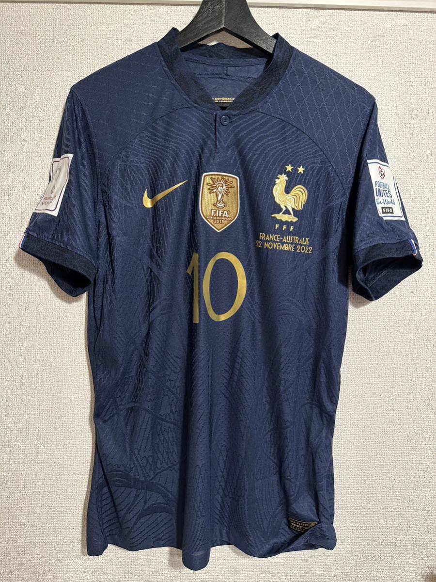 2022カタールW杯 フランス代表 ムバッペ オーセンティック