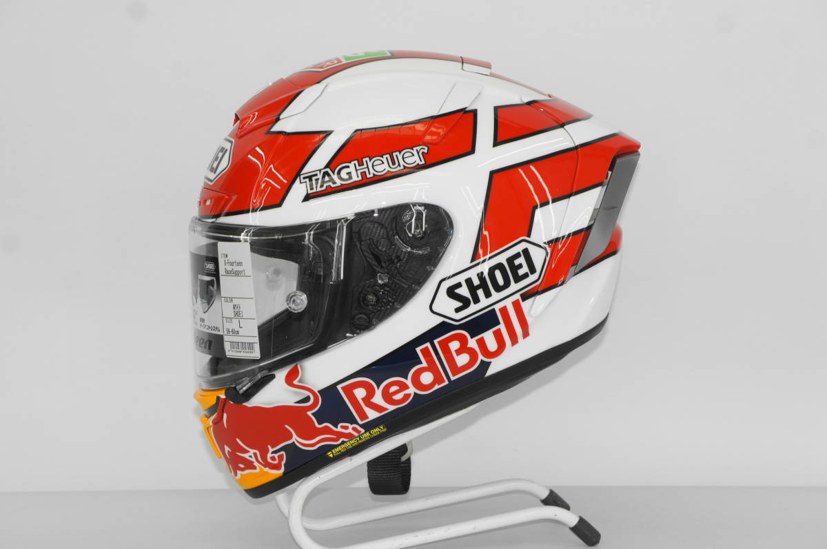SHOEI X-Fourteen グンレプリカ Lサイズ 付属品付きの入札履歴 - 入札 