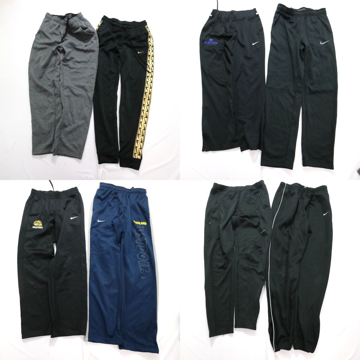 【激安大特価，SALE】 ナイキ ジャージ系パンツ set ワンポイント 英文字ロゴ 他 メンズS/M 8枚セット まとめ売り 古着卸 1円スタート 最落なし MK5459(ナイキ)｜売買されたオークション情報、yahooの商品情報をアーカ ロング