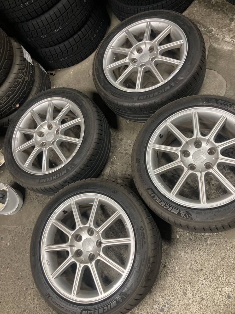 インプレッサ GDB 純正 STI ホイール 後期 WRX 中古タイヤ・ホイール