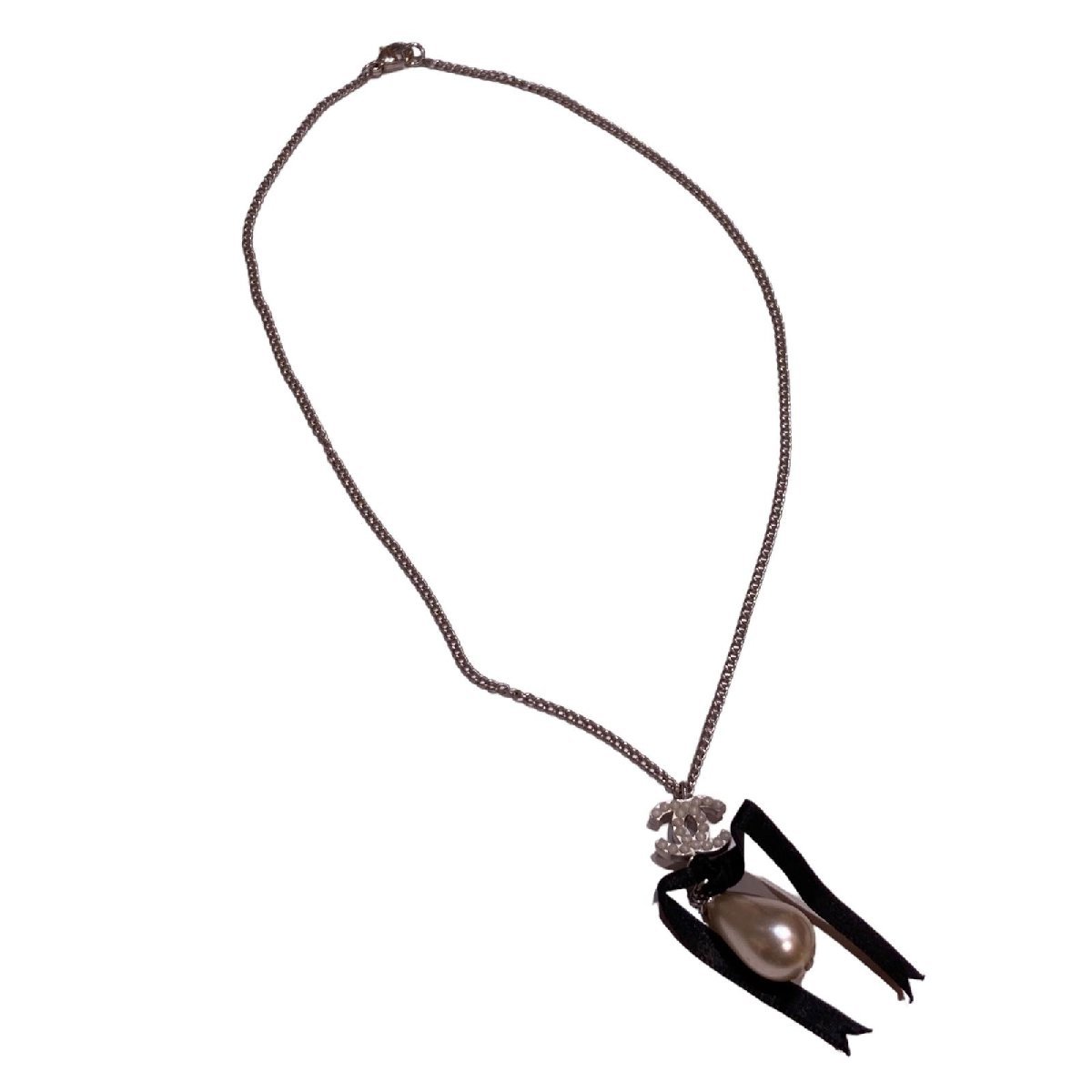 CHANEL フェイクパールヴィンテージロングネックレス 99A 美品 【公式