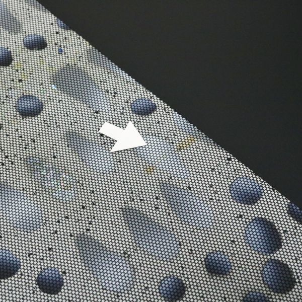 12752【秀品】正絹　6通袋帯　水玉としずく模様　螺鈿引箔　リバーシブル 　ラメ 袋帯 秀品 正絹 西陣まいづる お得な均一価格 京都