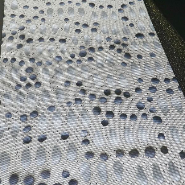 12752【秀品】正絹　6通袋帯　水玉としずく模様　螺鈿引箔　リバーシブル 　ラメ 袋帯 秀品 正絹 西陣まいづる お得な均一価格 京都